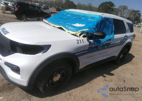 2022 Ford Police Interceptor из США, поврежденный, VIN 1FM5K8ABXNGB81584